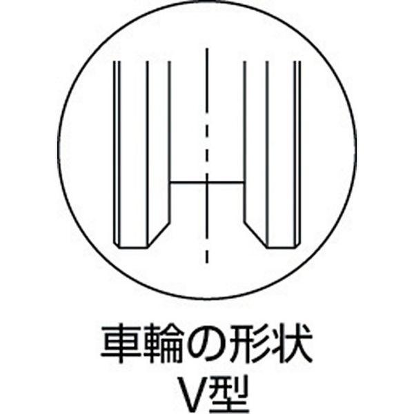 【メーカー在庫あり】 S-3000-50 S300050  (株)MARUKI マルコン マルコン枠付オールステンレス重量車 50mm V型 HD店の画像