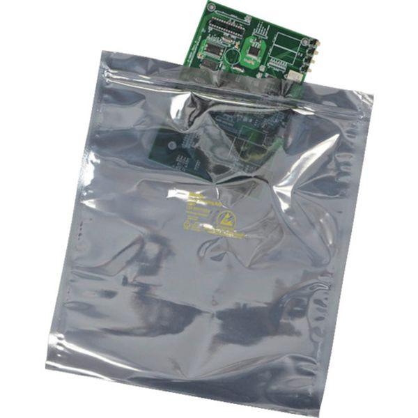 【メーカー在庫あり】 SCC1000Z 4INX6IN 30046  DESCO SCS 静電気シールドバッグ ジップトップタイプ102X152mm 100枚入 HD店の画像