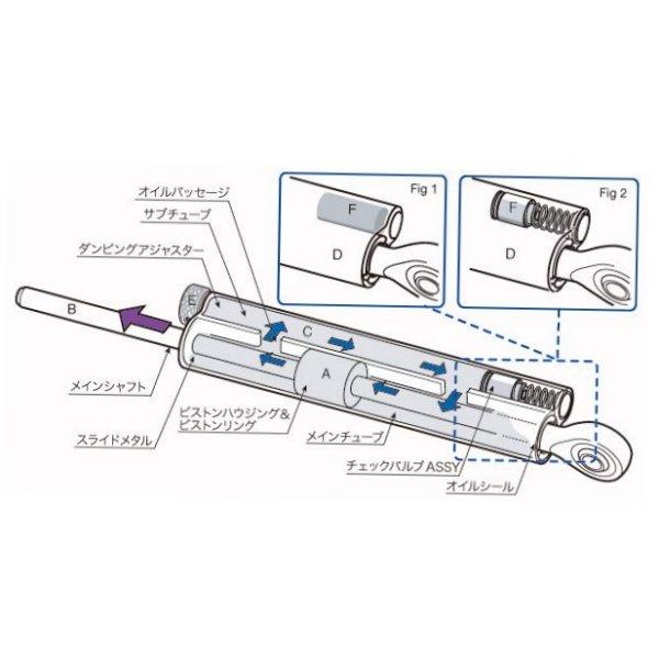 SD010 オーリンズ OHLINS ステアリングダンパー Blackline 120mm 汎用 HD店 | OHLINS | 01