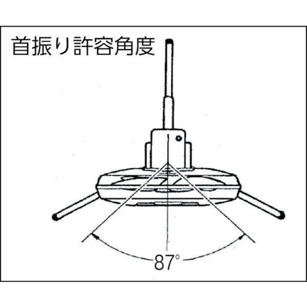 【メーカー在庫あり】 SF-45MS-2VP SF45MS2VP (株)スイデン スイデン 工場扇 スタンドタイプMS 単相200V 樹脂ハネ45cm HD店の画像