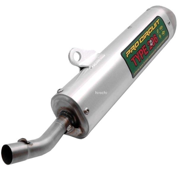 【USA在庫あり】 SH02125-296 プロサーキット Pro Circuit マフラー TYPE 296(消音) 02年-07年 CR125R HD店