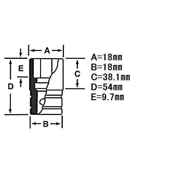 【USA在庫あり】 SIMFM12 スナップオン Snap-on フランクドライブ 3/8インチ ディープ インパクト ソケット 6角 12mm HD店 |  | 01