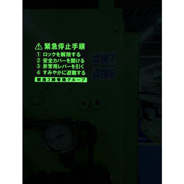 【メーカー在庫あり】 SL-S143N SLS143N  マックス(株) MAX ビーポップ 100mm幅蓄光シート HD店｜hirochi2｜03