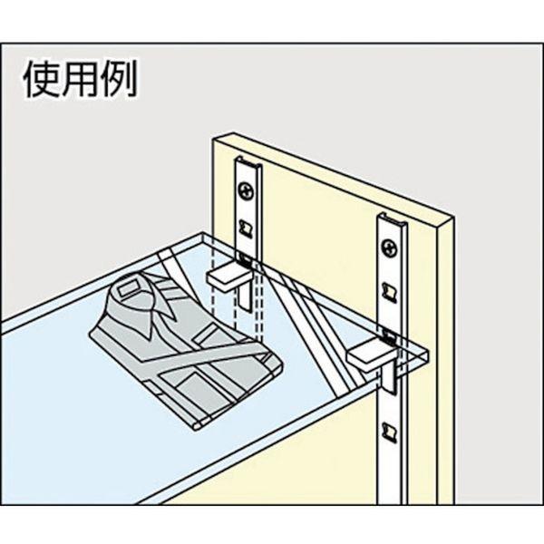 【メーカー在庫あり】 SPB-20T スガツネ工業(株) スガツネ工業 ステンレス製棚受SPB-20T（120-031-474） HD｜hirochi2｜02