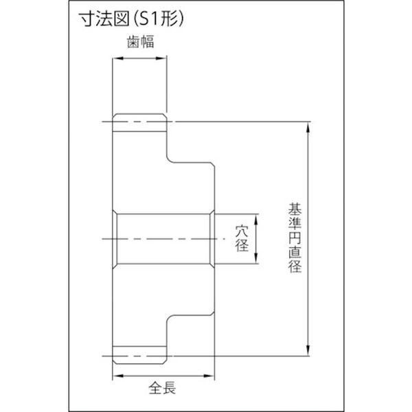 【メーカー在庫あり】 SS2-5-56 SS2.556  小原歯車工業(株) KHK 平歯車 SS2.5-56 並歯 HD店の画像