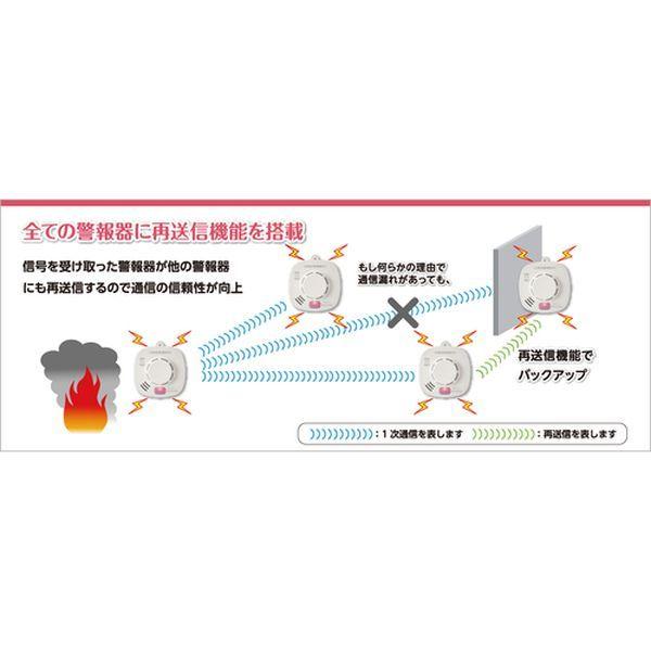 【メーカー在庫あり】 SS-FKA-10HCC SSFKA10HCC  ホーチキ(株) ホーチキ 住宅用火災警報器 無線連動型(熱式・定温式・音声警報) HD店｜hirochi2｜02