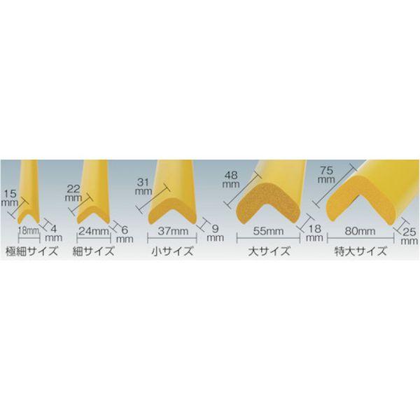 【メーカー在庫あり】 T10AC-92 T10AC92  トラスコ中山(株) TRUSCO 安心クッション L字型 細 10本入り 木目 HD店_2