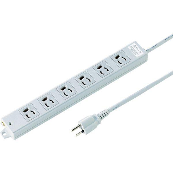 TAP-K6SP-3 サンワサプライ(株) SANWA 工事物件雷ガードタップ 抜け止めコンセント HD