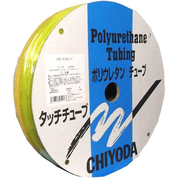 【メーカー在庫あり】 TE-12-100 CY TE12100CY ポリウレタンチューブ TEタッチチューブ 12mm/100m クリアイエロー HD店_3