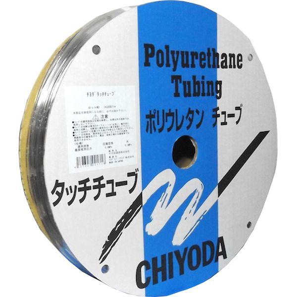 【メーカー在庫あり】 TE-6-100 C TE6100C 千代田通商(株) チヨダ ポリウレタンチューブ TEタッチチューブ 6mm/100m クリア HD店の画像