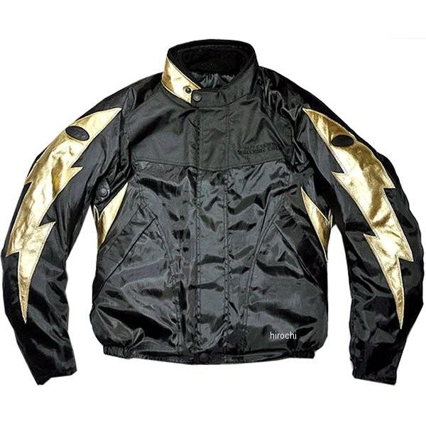 TFW1901-BK-GD-XL TFW1901 24/7 Custom Leathers ライトニングウィンタージャケット 黒/ゴールド XLサイズ HD店