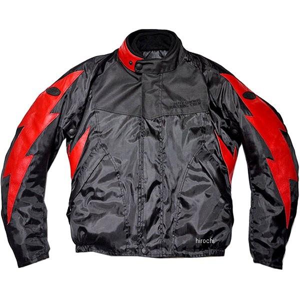 TFW1901-BK-RD-L TFW1901 24/7 Custom Leathers ライトニングウィンタージャケット 黒/赤 Lサイズ HD店