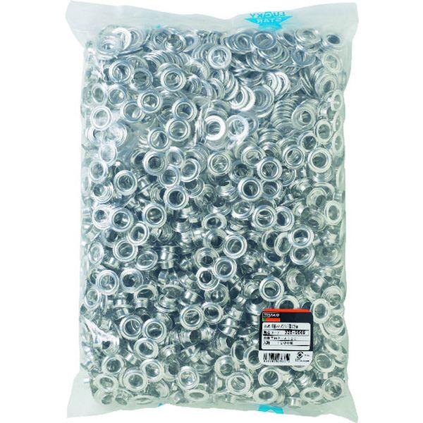 【メーカー在庫あり】 THP-A12C THPA12C  トラスコ中山(株) TRUSCO 両面ハトメ アルミ 12mm 1000組入 (袋入) HD店の画像