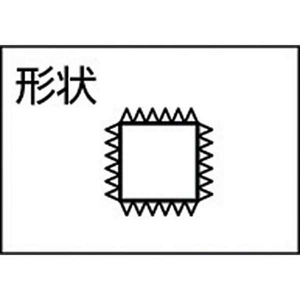 【メーカー在庫あり】 TKA008-03 TKA00803 トラスコ中山(株) TRUSCO 組ヤスリ 角 細目 8本セット 全長200mm(8本組サイズ) HD店の画像