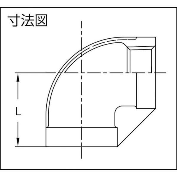 【メーカー在庫あり】 TLL-10A トラスコ中山(株) TRUSCO ねじ込み管継手 SUS 90°エルボ 10A HD｜hirochi2｜02