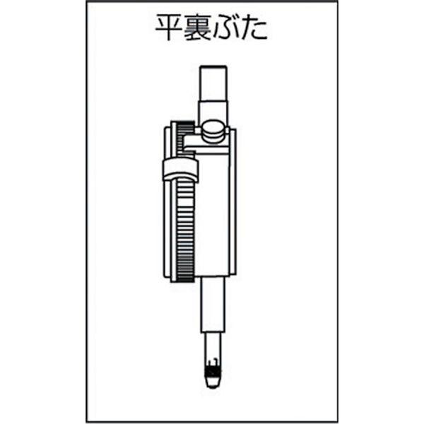 【メーカー在庫あり】 TM-35-02DF TM3502DF  (株)テクロック テクロック 小型ダイヤルゲージ 測定範囲0〜10mm HD店の画像