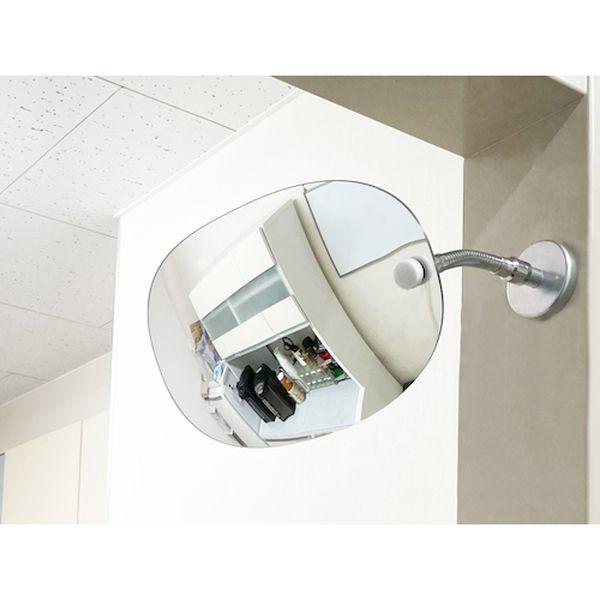 【メーカー在庫あり】 TOM-290M TOM290M トラスコ中山(株) TRUSCO オーバルミラーマグネットタイプ 幅290mmX高さ150mm HD店の画像