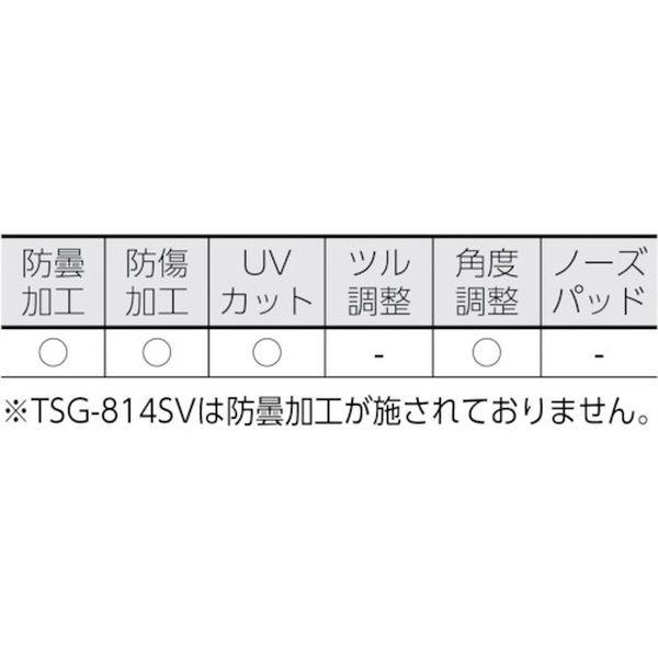 【メーカー在庫あり】 TSG-814TM TSG814TM  トラスコ中山(株) TRUSCO 二眼型セーフティグラス ゴーグルタイプ レンズクリア HD店｜hirochi2｜02