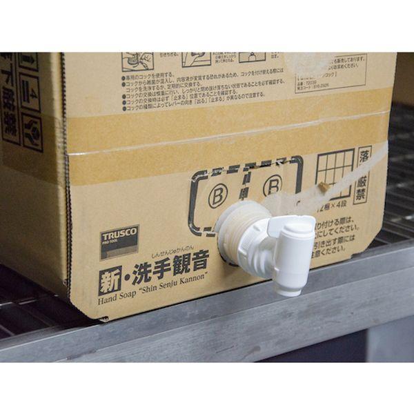 【メーカー在庫あり】 TSK-170-A TSK170A トラスコ中山(株) TRUSCO ハンドソープ 新・洗手観音 17.0kg バックインボックス HD店の画像