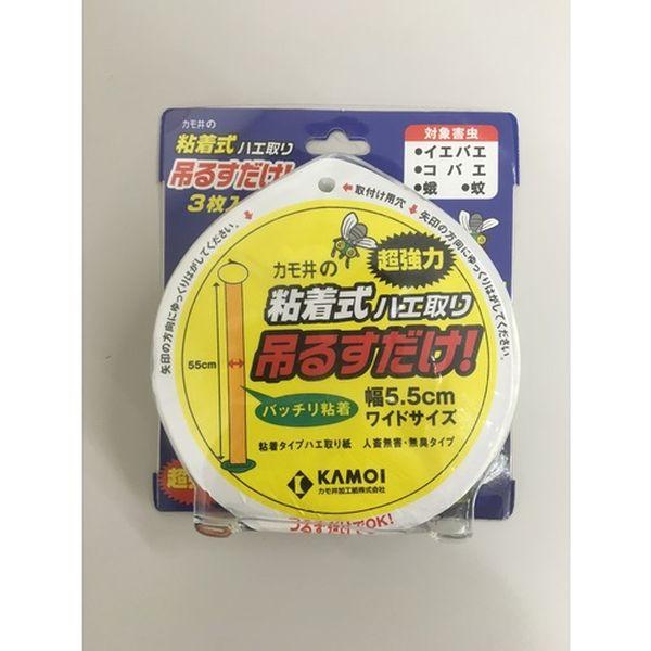 【メーカー在庫あり】 TSURUSUDAKE カモ井加工紙(株) カモ井 吊るすだけ 粘着式ハエ取り HD店 |  | 05