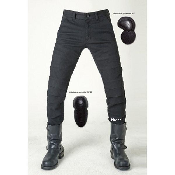 UB0016BK2 ラフ\u0026ロード 春夏モデル モトパンツ uglyBROS LARVA 黒 30インチ HD店_2