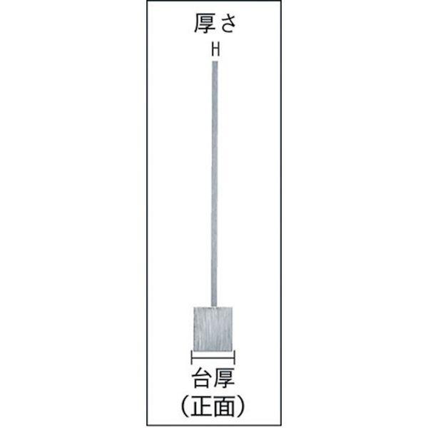 【メーカー在庫あり】 ULA-350 ULA350  トラスコ中山(株) TRUSCO 台付スコヤ 350mm JIS2級 HD店の画像