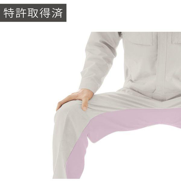 【メーカー在庫あり】 VE581C-SITA-M VE581CSITAM 男女共用 ハーネス対応 イージーフレックスカーゴパンツ VE581C 下 シルバーグレー M HD店の画像