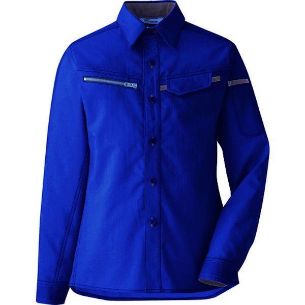 VELS2537UE-13 VELS2537UE13 ミドリ安全(株) ミドリ安全 ベルデクセル 交織ストレッチ 女子シャツ VELS2537 上 13 HD店