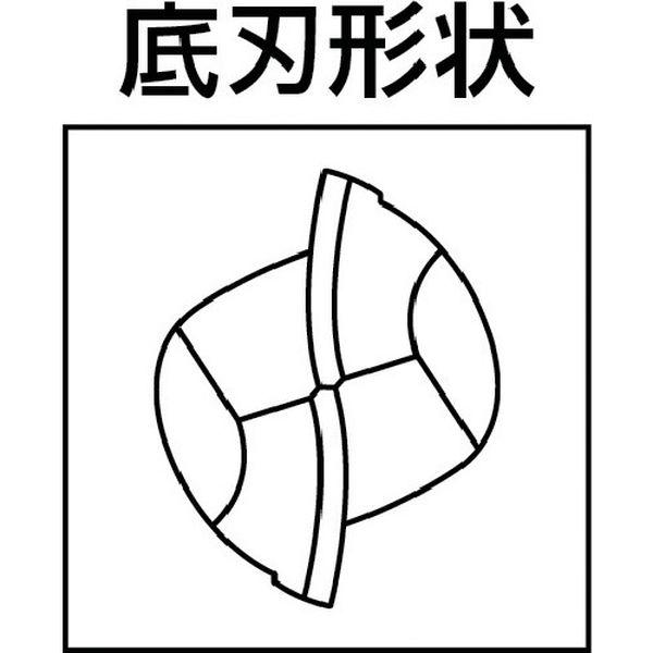 【メーカー在庫あり】 VF2XLBR0075N080S06 2枚刃インパクトミラクルロングネック 超硬ボールエンドミル1.5mm HD店の画像