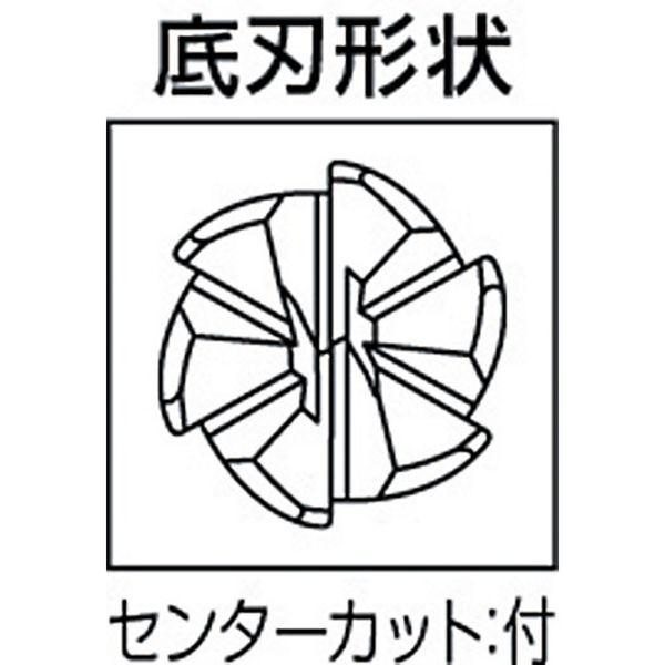 【メーカー在庫あり】 VFMDRBD1200R100 6枚刃インパクトミラクル 超硬ラジアスエンドミルミディアム刃長(M)12mm HD店