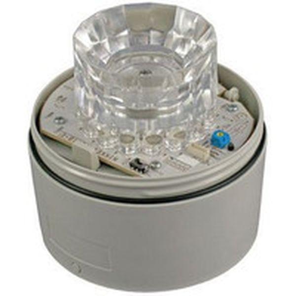 【メーカー在庫あり】 VL11B-003AY VL11B003AY (株)日惠製作所 NIKKEI ニコカプセル VL11B型 LED回転灯 118パイ 黄 HD店の画像