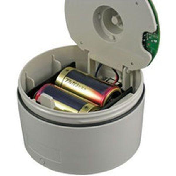 【メーカー在庫あり】 VL11B-003AY VL11B003AY (株)日惠製作所 NIKKEI ニコカプセル VL11B型 LED回転灯 118パイ 黄 HD店の画像