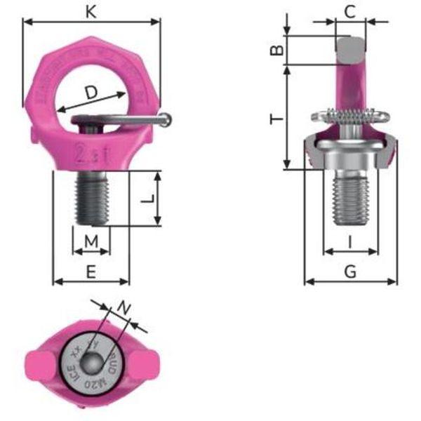 【メーカー在庫あり】 VRS-M18 VRSFM18 RUD社 RUD スターポイント VRS-F-M18 HD店_1