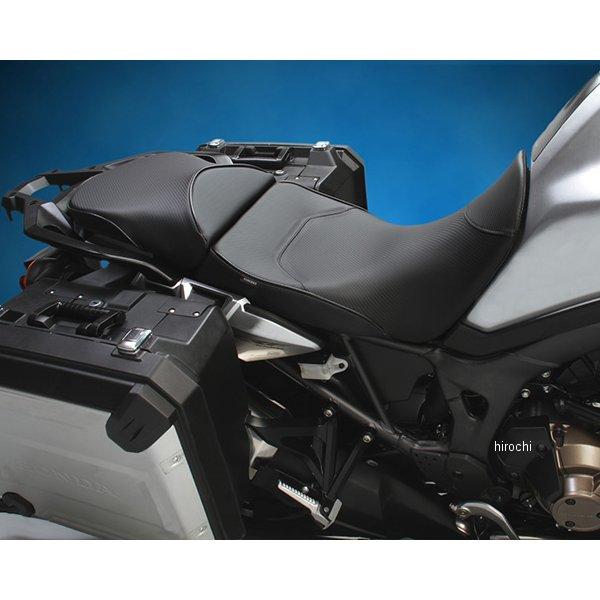 WS-665F-19 サージェント Sargent シート フロント CarbonFX 16年-19年 CRF1000L アフリカツイン パイピング:黒 HD店の画像