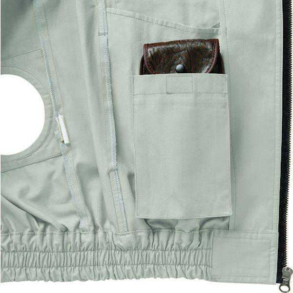 【メーカー在庫あり】 XE98002-39-M XE9800239M (株)ジーベック ジーベック 綿薄手現場服ヘリンボン空調服XE98002-39-M HD店の画像