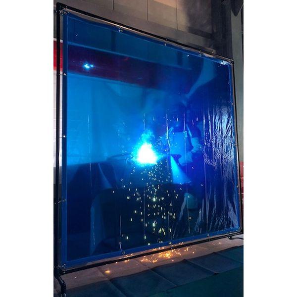 【メーカー在庫あり】 YFB-B YFBB トラスコ中山(株) TRUSCO 溶接遮光フェンス 1020型単体 ブルー HD店