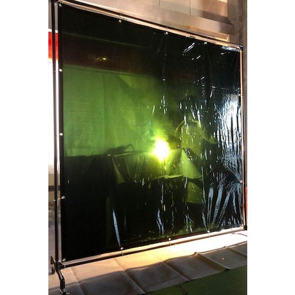 【メーカー在庫あり】 YFBK-DG YFBKDG トラスコ中山(株) TRUSCO 溶接遮光フェンス 1020型単体固定足 深緑 HD店