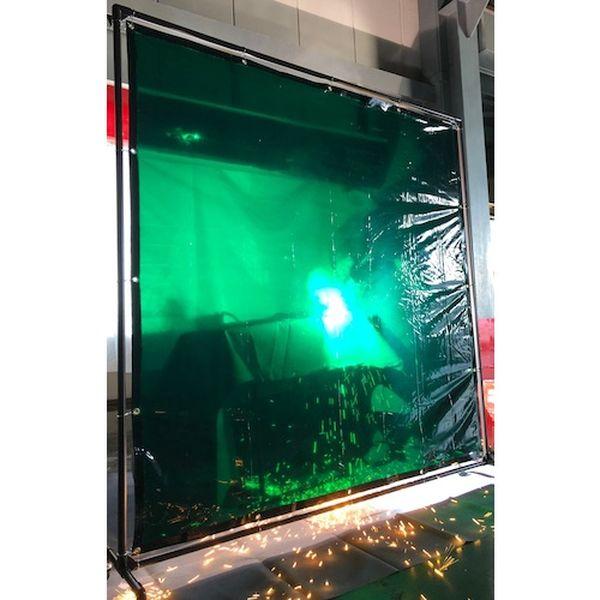 【メーカー在庫あり】 YFBK-GN YFBKGN トラスコ中山(株) TRUSCO 溶接遮光フェンス 1020型単体固定足 緑 HD店