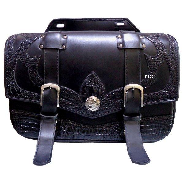 YS-201C クロス Xross サドルバッグ SADDLE SINGLEシリーズ ブラッククロコダイル HD店 | ブランド登録なし