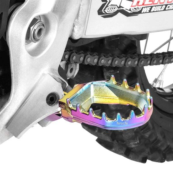 【メーカー在庫あり】 ZE93-2655 ジータ ZETA マックスフットペグ カワサキ KX オイルスリック HD店