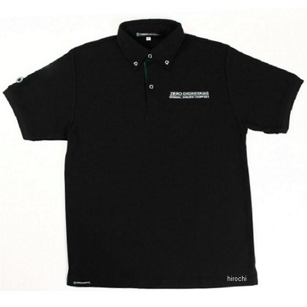 【メーカー在庫あり】 ZPST01-BK-S ゼロエンジニアリング ポロシャツ Ver.3 黒 Sサイズ HD店