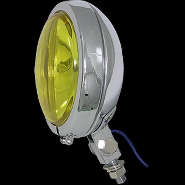 【製造会社棚卸し資産あり】 006400 ネオファクトリー 4-1/2in 薄型斑点模様照明ランプ イエローユーロレンズH3 SP店 車、バイク、自転車-バイク-ライト、レンズ