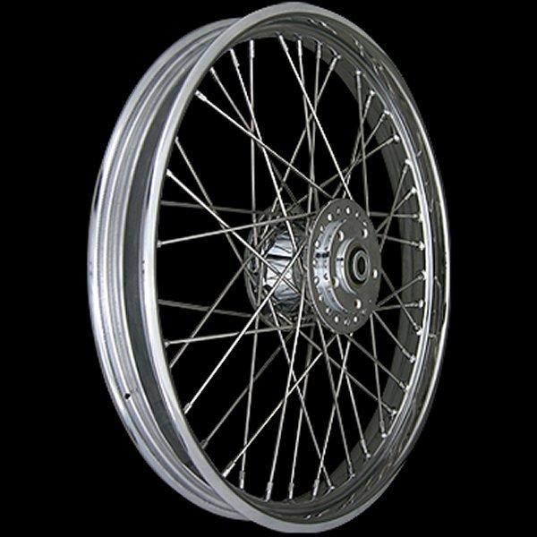 【メーカー在庫あり】 011138 ネオファクトリー フロントホイール 21×2.15インチ 78年-83年 XL・FX用 クローム SP店