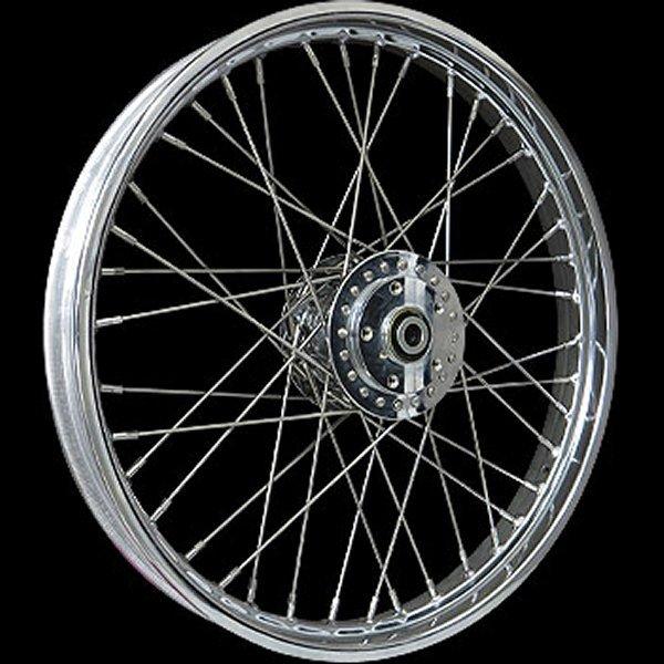 【メーカー在庫あり】 011147 ネオファクトリー 84年-99年 XL・ダイナ用 Fホイール 21×2.15インチ クローム SP店