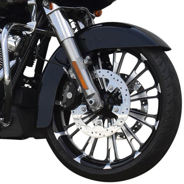 【USA在庫あり】 0201-2414 COASTAL MOTO フューエルモト アルミホイール フロント 19×3.00 09年-22年 ハーレー FLHTCUTG ABS有 黒 SP店の画像
