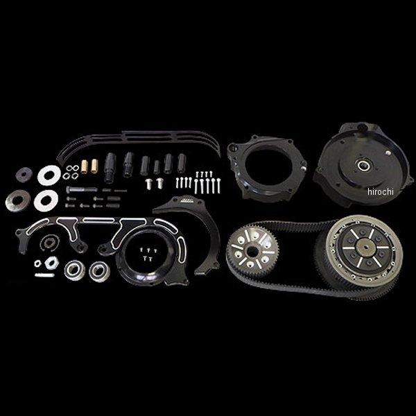 【メーカー在庫あり】 TC2PB-2-B ベルト ドライブ Belt Drives 2ピース 2inオープンベルトキット 07年-16年ツアラー ブラック SP店の画像