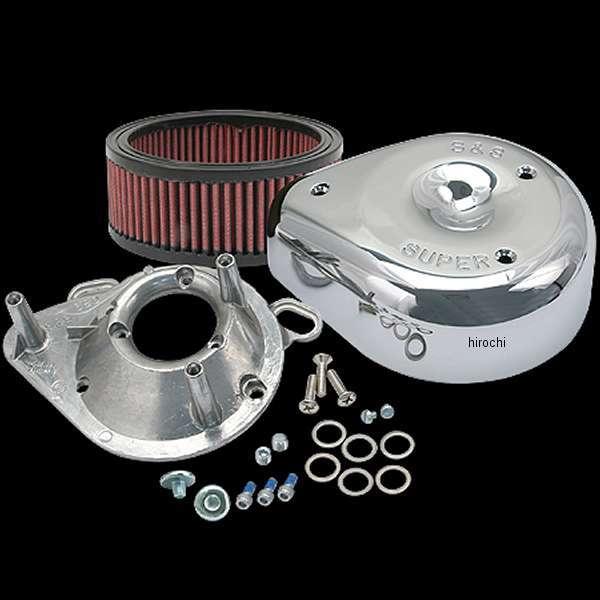 【メーカー在庫あり】 17-0498 S\u0026S ティアドロップエアクリーナーキット 52mmシングルボアEFI SP店