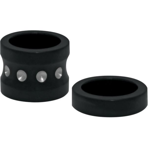 【USA在庫あり】 0222-0142 コビントン Covingtons フロント アクスル スペーサー 08年-21年 FLT ABS有り 黒 SP店