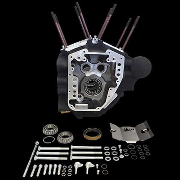【メーカー在庫あり】 310-0690 S\u0026S クランクケースASSY T143 07年-16年 ビッグツイン リンクルブラック SP店