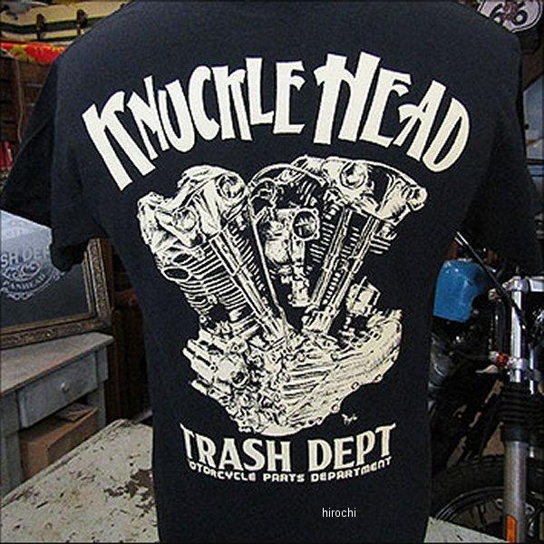 【メーカー在庫あり】 027817-NF トラッシュデポ TRASHDEPT TRASH DEPT オリジナルTシャツ ナックルヘッド 黒 XXLサイズ SP店｜hirochi3｜03